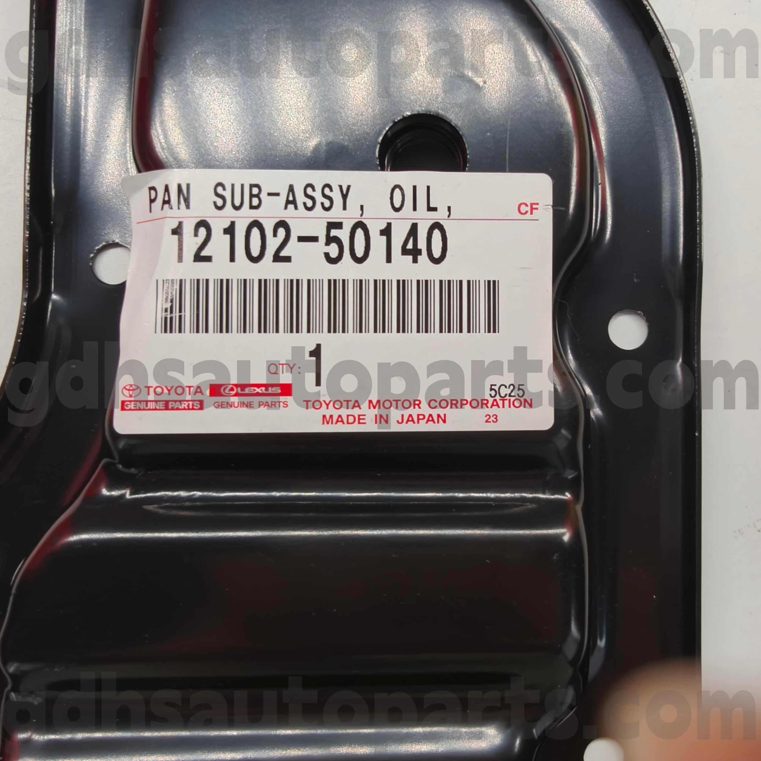 12102-50140 Тоиота оригинални делови уљни резервоар за ЛАНД ЦРУИСЕР шасију НО.2УЗФЕ УЗЈ200